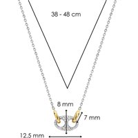 Collana Ti Sento Milano Donna in Argento Zircone 3986ZY/42 - 3986ZY/42